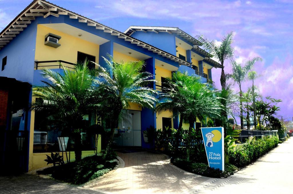 27 Praia Hotel - Frente Mar Bertioga Eksteriør billede